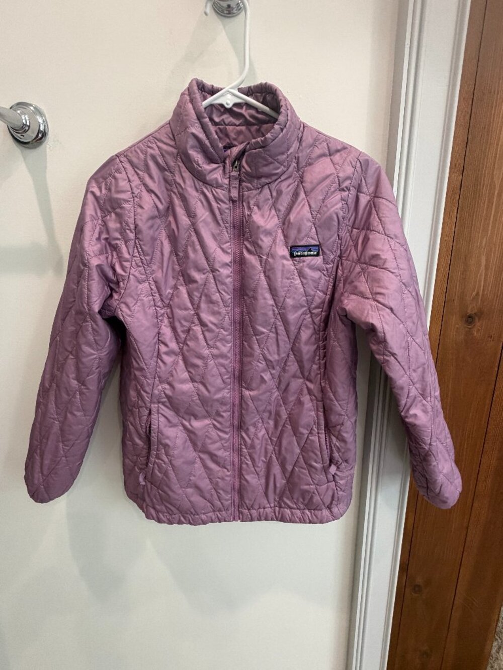 Patagonia Nano Puff Puffer Jacket Girls XL 16 - Lilac